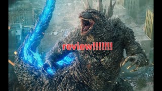 godzilla minus one review (very quick) #shorts #youtubeshorts #godzilla #godzillaminusone