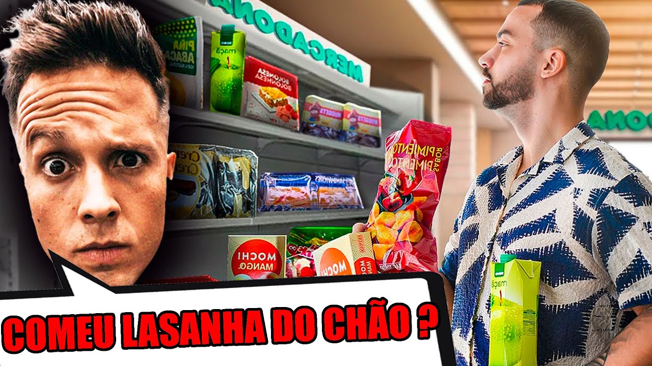 BRUNO MOTA reage a TIAOGVSKI / 10 PRODUTOS que eu NUNCA COMPREI no MERCADONA !
