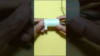 5 volt dc motor water pump 3.7 #battery #connect #shortvideoviral