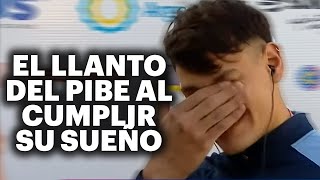 LA EMOCIÓN DE UN NADADOR AL SER ENTREVISTADO POR GONZALO BONADEO: "SOS MI ÍDOLO" 🔥