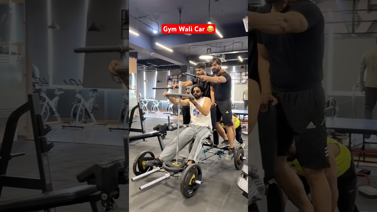 Gym Wali Car 😂 #shorts #comedy #teratrigun #ytshorts