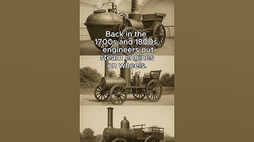 Wait… Cars Ran on STEAM Before Gasoline?! 😲🚂