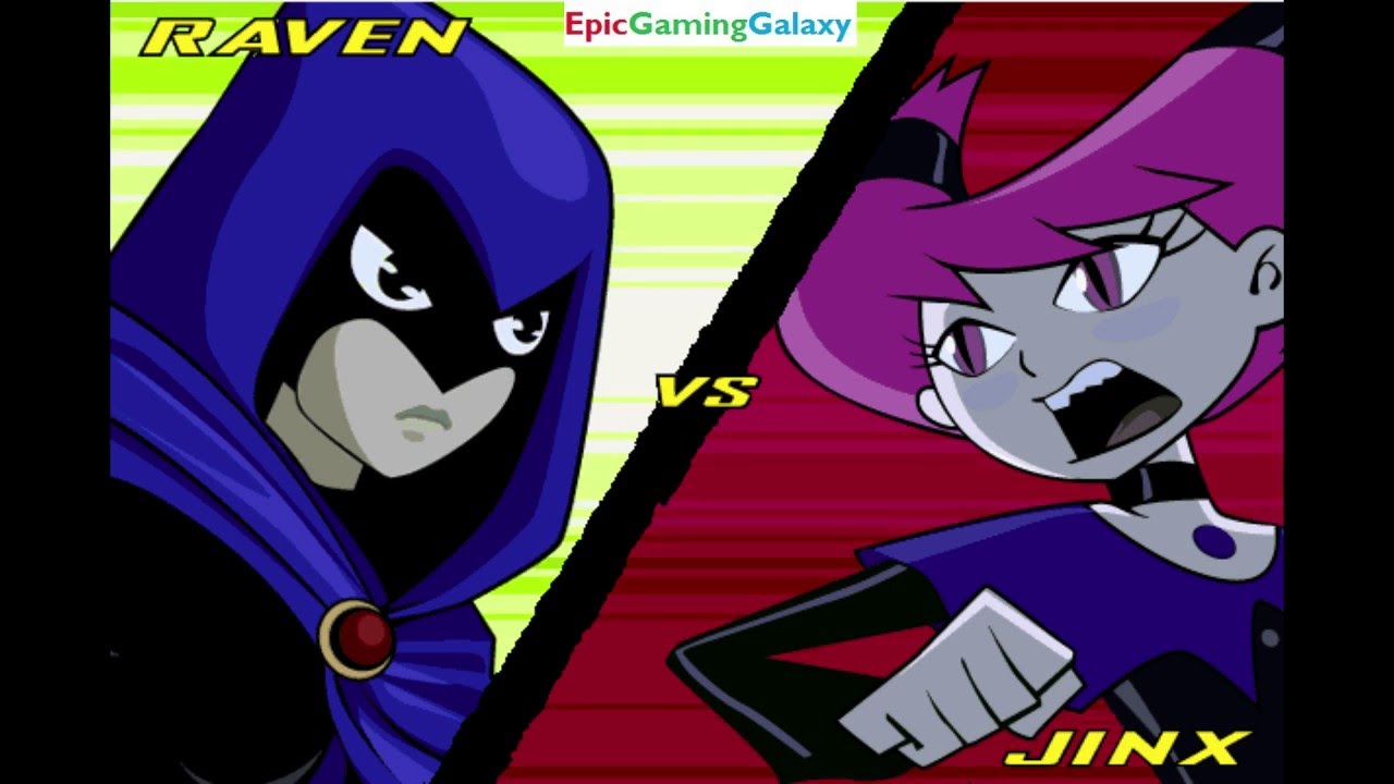 Teen Titans Raven And Jinx