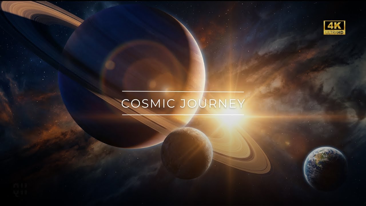 Cosmic Ambience Journey – Immersive Cinematic Space – 3 Hours – 4K