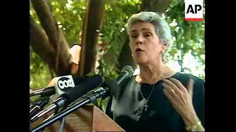 NICARAGUA: PRESIDENT CHAMORRO DONATES TOYS TO NEED...