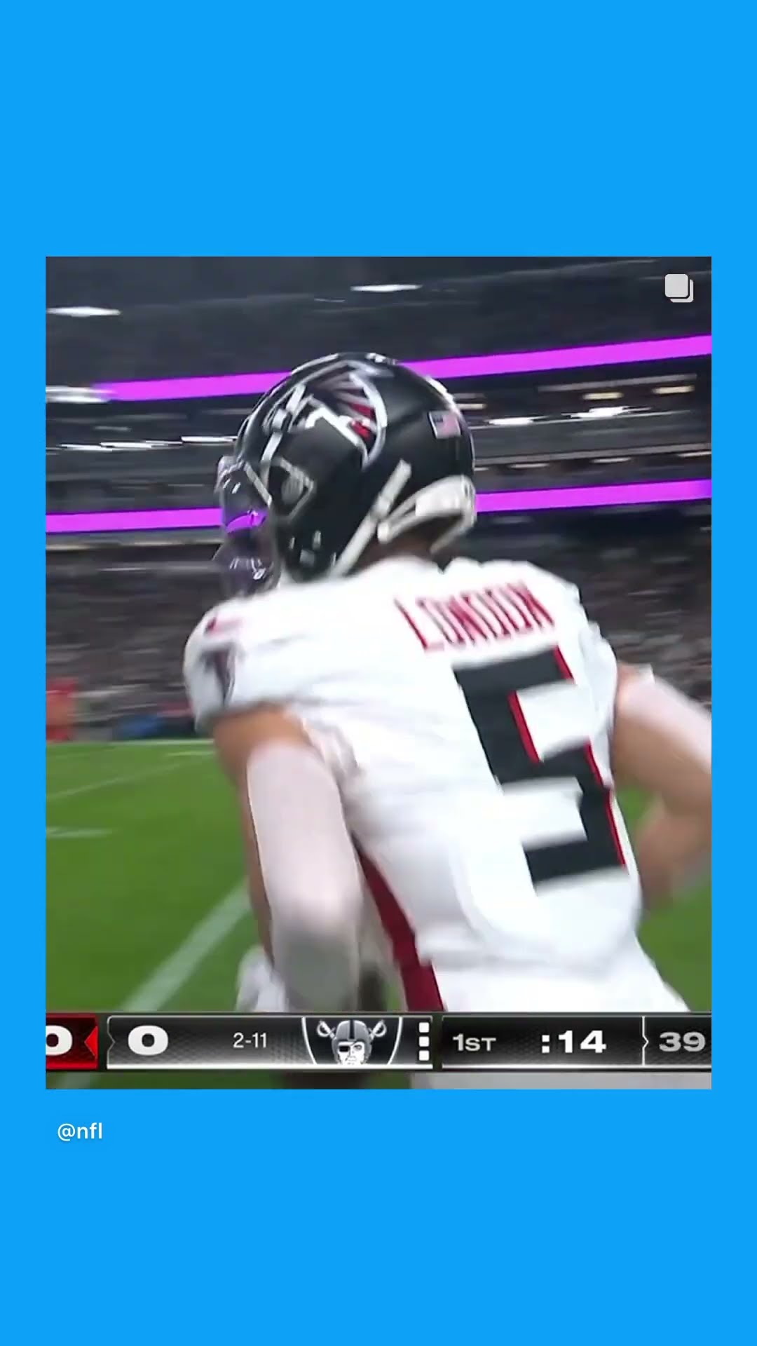 The Falcons strike first #hoodnews #atlantafalcons #drakelondon #kirkcousins #raiders #how #wow #omg