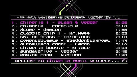 The Chiperia Project Issue #1 - Amiga Music Disk (50 FPS)