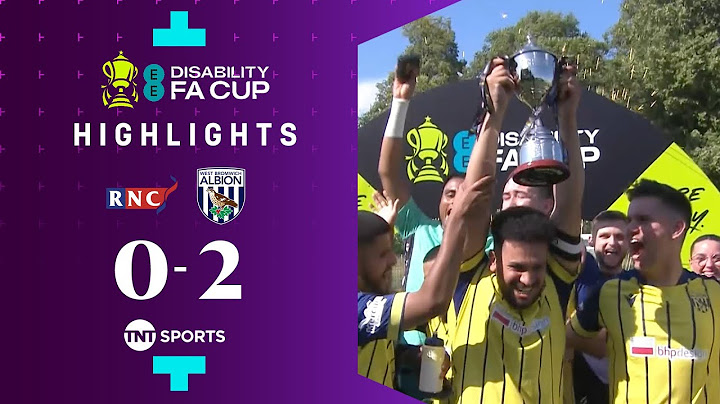 The FA Disability Cup - Blind Cup Final 🏆: RNC vs West Bromwich Albion Blind FC Highlights