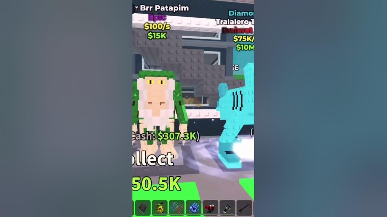 Tung Tung Tung Sahur Tatata Sahur Song 😭🙏 #roblox #stealabrainrot