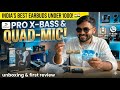 🔥 India’s Best Earbuds Under ₹1000? | Pro X‑Bass Quad Mic Unboxing &amp; Honest Review