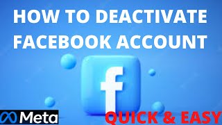 How to Deactivate/Disable Facebook Account How to Deactivate/Disable Facebook Account