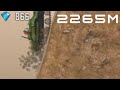 Hill Climb Racing - TANK in MUDPOOL 2265m