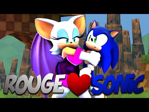 [SFM] Rouge Abraza a Sonic - Animación | Monstercat