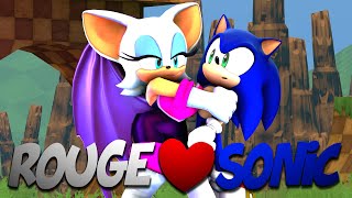 [SFM] Rouge Abraza a Sonic - Animación | Monstercat