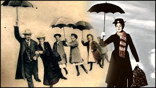 Original Inspiration For Mary Poppins Flying Umbrella Book