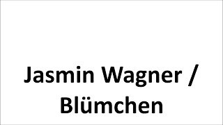 Musikalische Entwicklung von Jasmin Wagner / Blümchen (1995 - 2019)