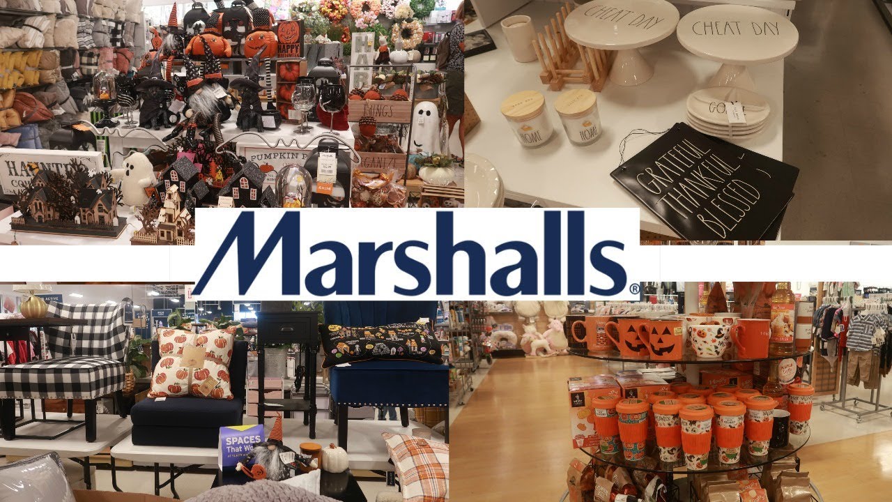 MARSHALLS SHOPPING!!! FALL & HALLOWEEN DECOR * NEW FINDS - YouTube