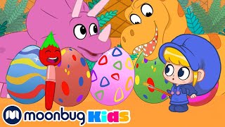 Easter 4: Painting Dinosaur Eggs @Morphle | Jurassic TV | Dinosaurs and Toys | T Rex Family Fun