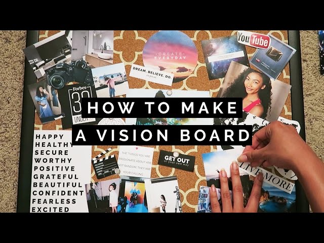 How To Make A Vision Board - A Pretty Fix