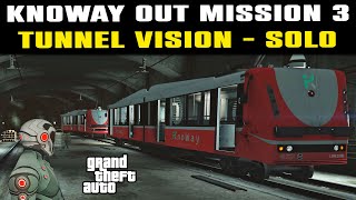 GTA Online KnoWay Out Mission 3 - Tunnel Vision Complete Guide | NEW MISSION | Steal the Briefcase