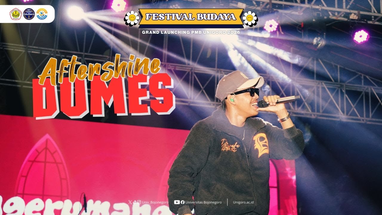 DUMES - AFTERSHINE AT FESTIVAL BUDAYA UNIGORO