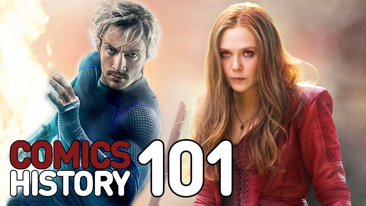 Scarlet Witch and Quicksilver - Comics History 101 