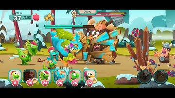 Dino Bash 2 Travel Through Time Island 9 Level 6