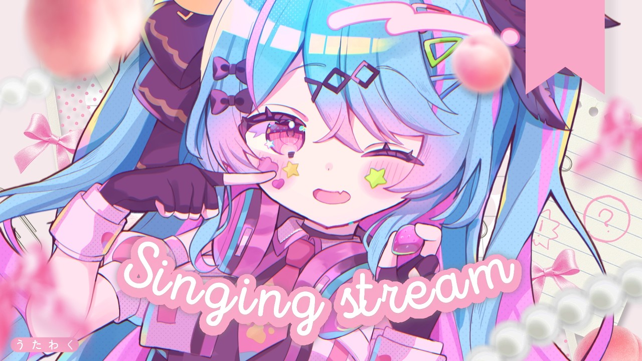 【＃歌枠 】ランチライムはこちら！スマイル100点です！【#新人vtuber / ＃夢咲みう 】