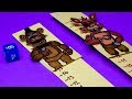 FUNNY THING YOU CAN MAKE OF PAPER - FNaF FREDDY VS FOXY Paper Game for FNaF FANS