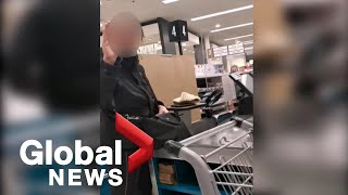 Anti-Asian tirade caught on camera in Montreal grocery store