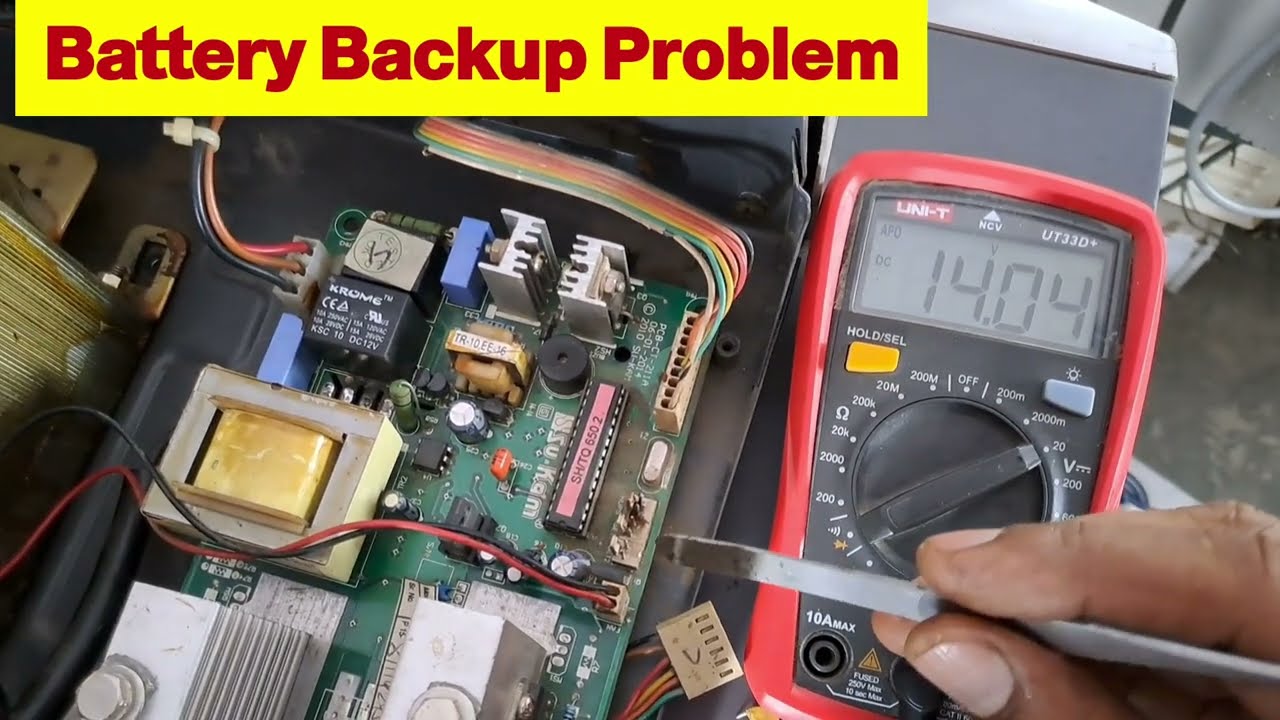 Sukam Shark 650 inverter Low Battery 🪫 Problem & Battery 🔋 Backup Problem Solution