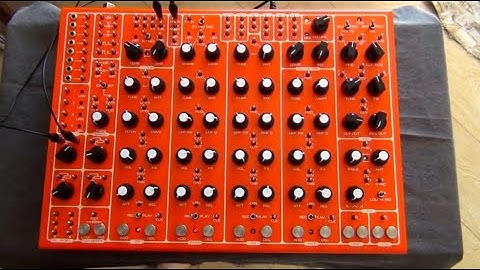 SOMA Laboratory PULSAR-23 Drum Machine Jam Session At Superbooth