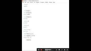 اساسيات تعلم برنامج الماثماتيكا الحلقة الثانية -العلميات الحسابيةMathematica program