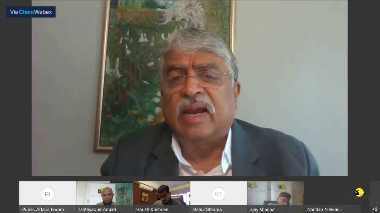 First Annual Lecture by Mr. Nandan Nilekani - ‘Playing a Role in Policy. My Experiences’