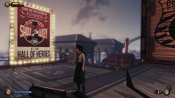 BioShock Infinite Bugs - Pop up through boxes
