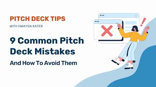 Common Pitch Deck Mistakes and How To Avoid Them