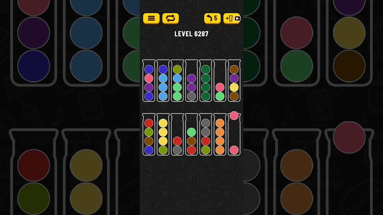 Ball Sort Puzzle Level 6287