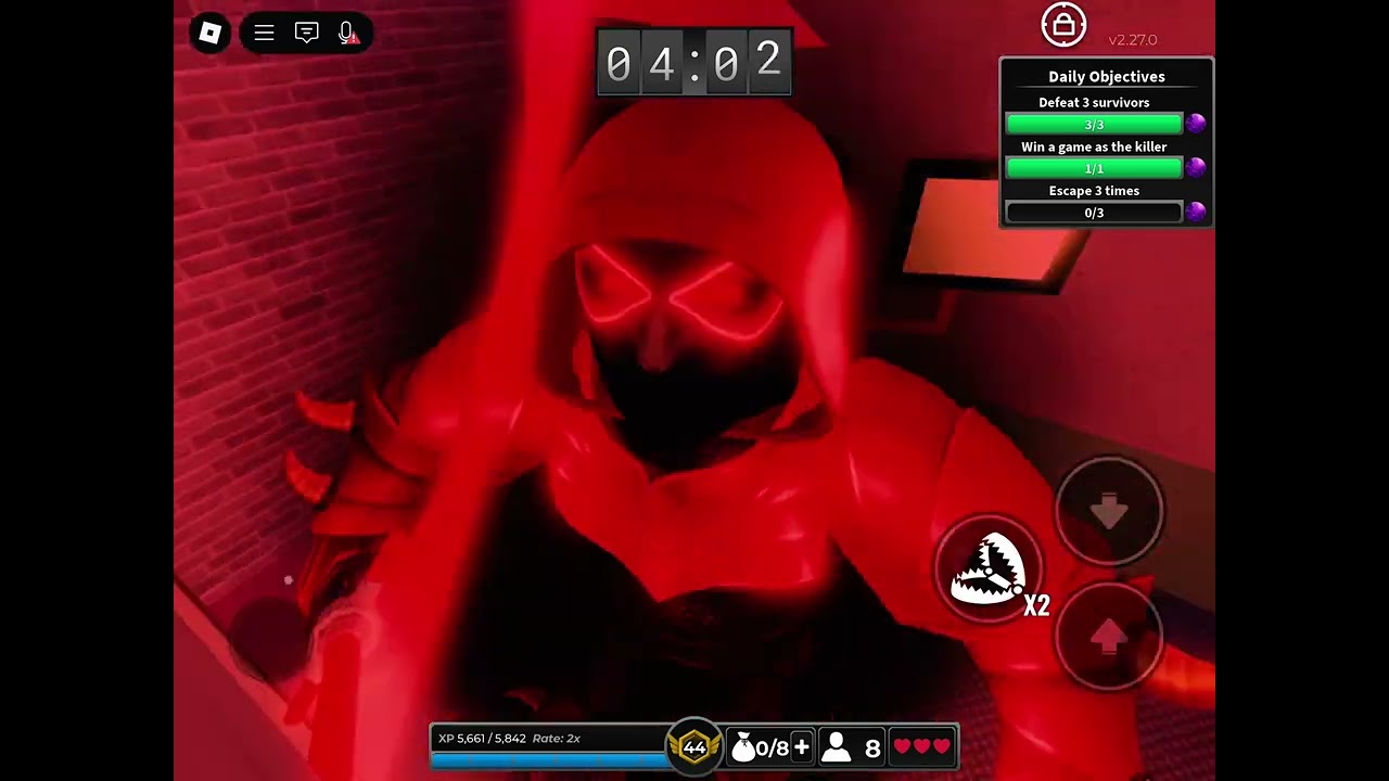 Playing ￼￼￼￼survive the killer ￼￼