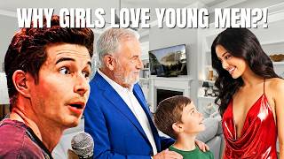 WHY GIRLS LOVE DATING YOUNGER GUYS! | Michael Blaustein | CROWD WORK SHOW (18 minutes)