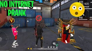 No internet prank 🛜 in lone wolf⚡ best 💯 gameplay📲