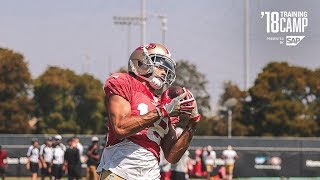 Camp Highlight: Best of Rookie WR Dante Pettis on Day 5
