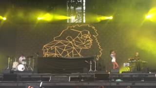 (4K) Aluna George - You Know You Like It Live FEQ Quebec city, 2016/07/13