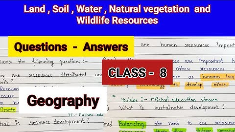 Class 8 geography chapter 2  questions and answers | class 8 social studies chapter 2