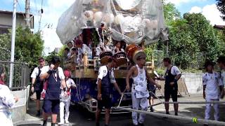 20110917-35神明町 仲町メイン通りを行く山車