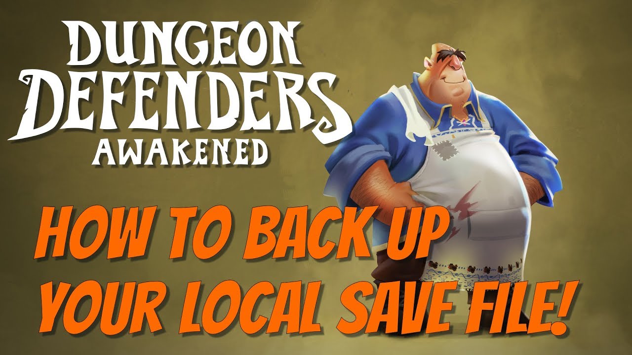 DDA - How To Back Up Your Local Save FIle! - YouTube