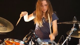 Video thumbnail of "Pinball Wizard (The Who); drum cover by Sina"