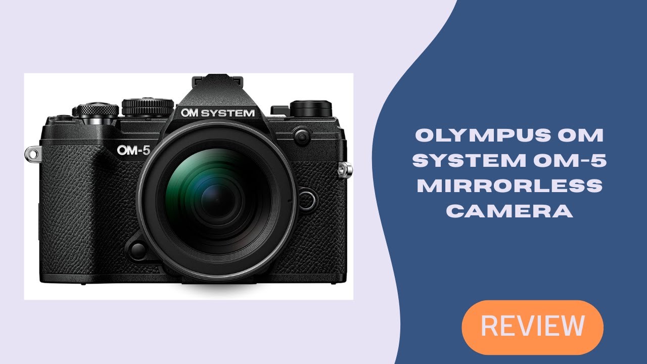 OM System OM-5 Compact Mirrorless Camera Kit with 12-45mm Lens – Weather-Sealed