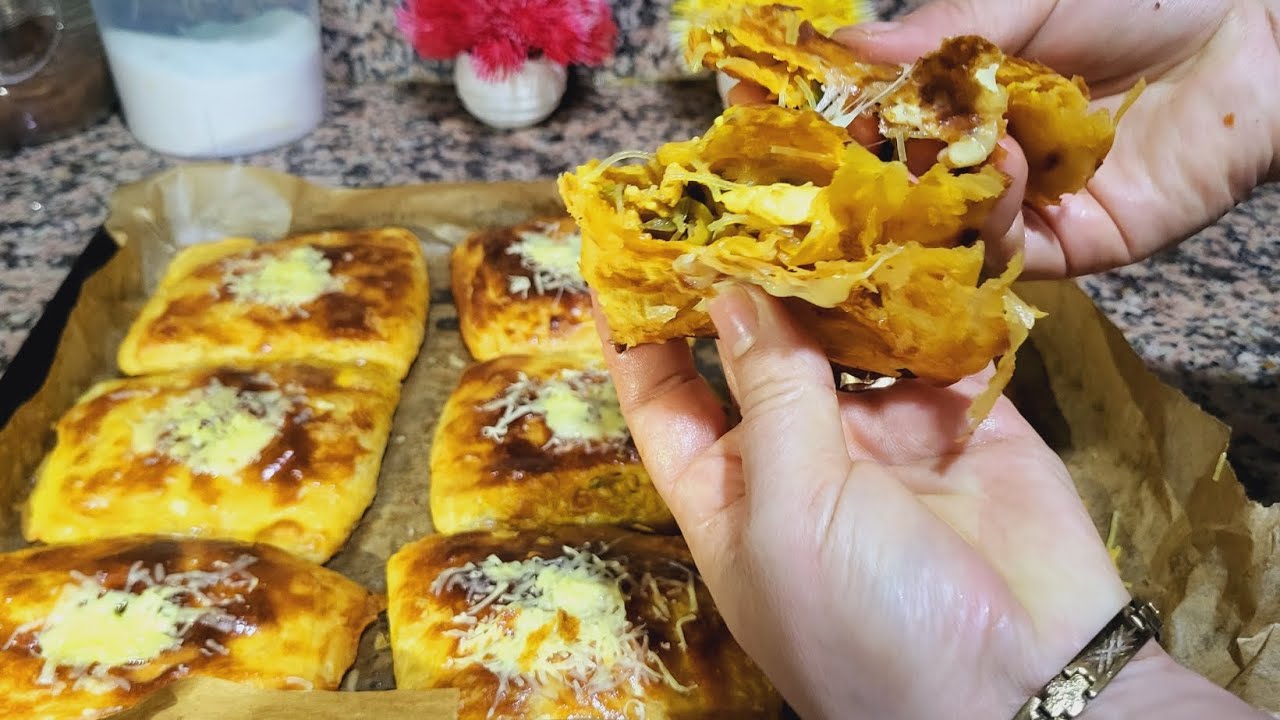 غادي نفعوكم لرمضان مسمنات معمرين بواحد الحشوة لذيذة كيجيو مورقين  مقرمشين#كيك #Tajine #طبخ #msemen