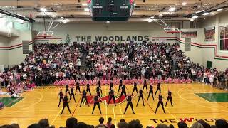 TWHS Highsteppers Pink Out Pep Rally 2023