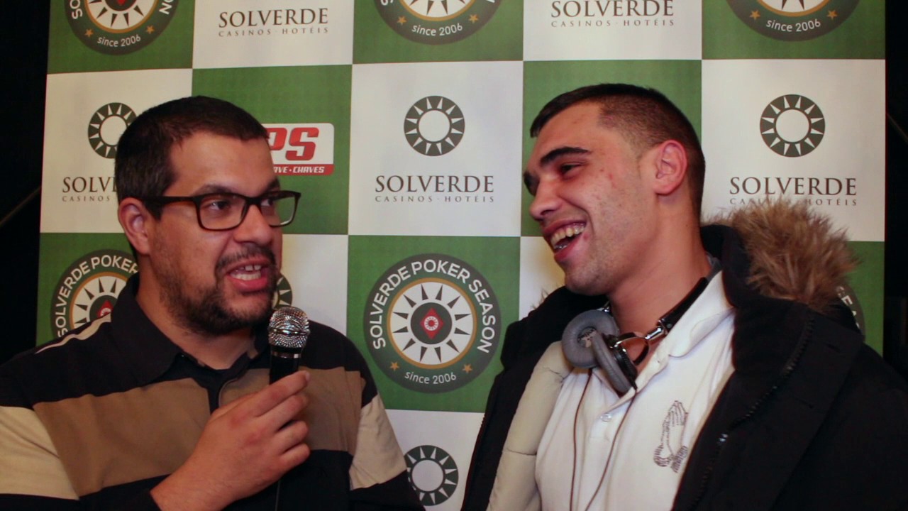 Cesário Andrade no Top 3 do Dia 1 Etapa#1 Solverde Poker Season 2017